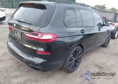 2022 BMW X7 M50I из США, поврежденный, VIN 5UXCX6C05N9K78904